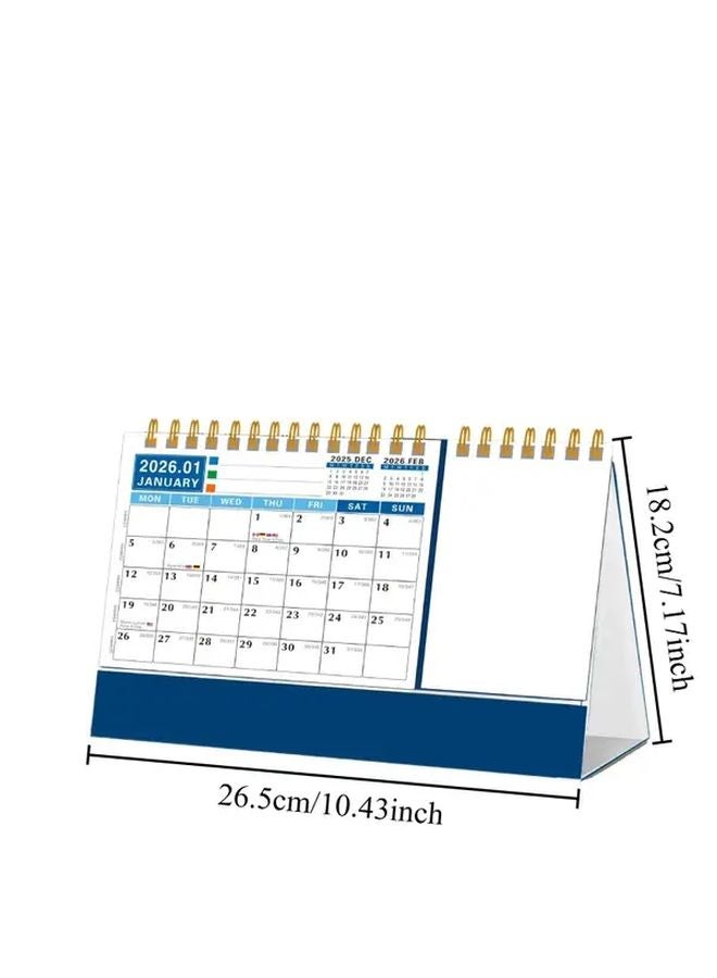 Blue 2026 2028 Monthly Planner Calendar With 365 Day Countdown Dated Pages For Office Organization - Image 2